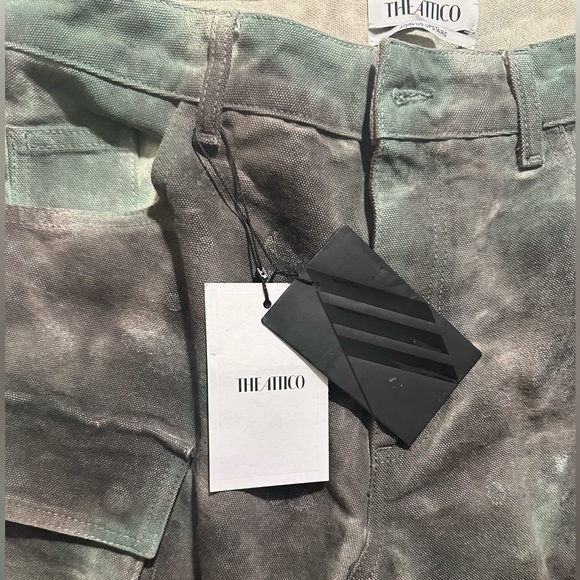 THE ATTICO fern cargo pants, size 27, NWT - Picture 4 of 7